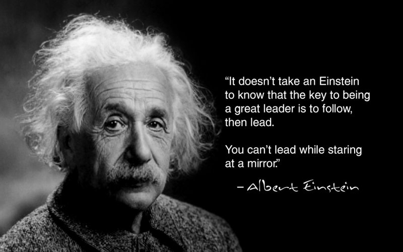 Einstein false quote
