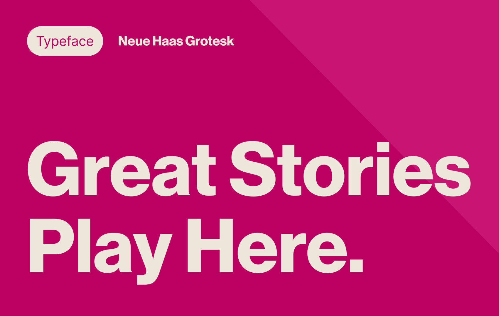 Typography examples displaying the chosen fonts and type hierarchy used in the Lyric Stage Boston website design.